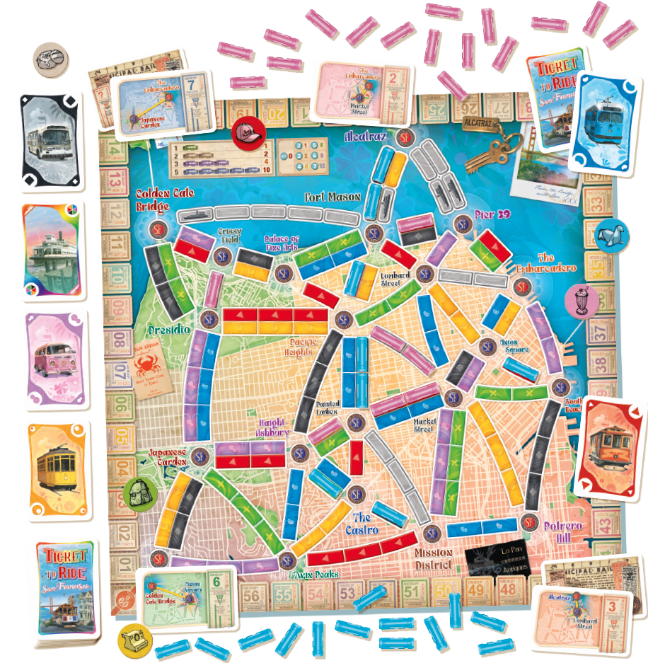 Ticket to Ride : San Francisco